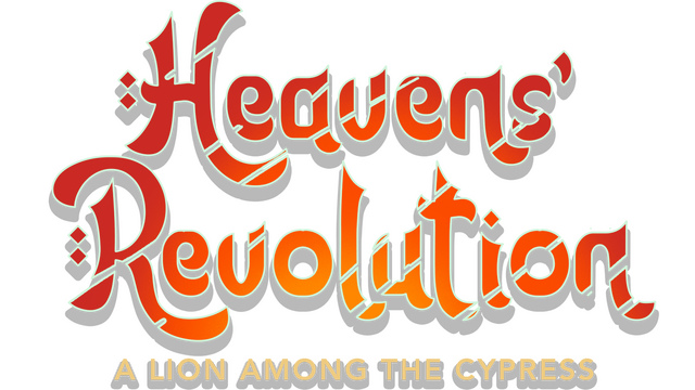 Heavens' Revolution: A Lion Among the Cypress Logo