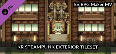 RPG Maker MV - KR Steampunk Exterior Tileset cover art
