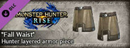 Monster Hunter Rise - "Fall Waist" Hunter layered Armor Piece