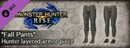 Monster Hunter Rise - "Fall Pants" Hunter layered Armor Piece