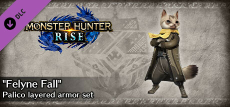 Monster Hunter Rise - "Felyne Fall" Palico Layered Armor Set cover art
