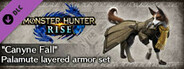 Monster Hunter Rise - "Canyne Fall" Palamute Layered Armor Set