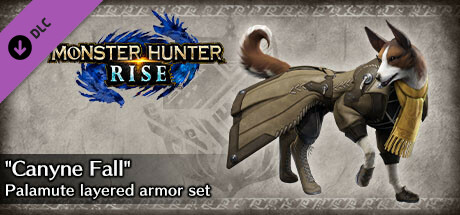 Monster Hunter Rise - "Canyne Fall" Palamute Layered Armor Set cover art