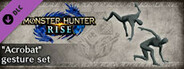 Monster Hunter Rise - "Acrobat" gesture set