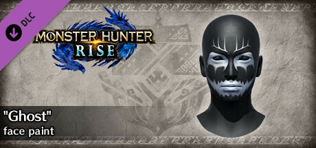 Monster Hunter Rise - "Ghost" face paint cover art