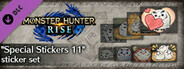 Monster Hunter Rise - "Special Stickers 11" sticker set