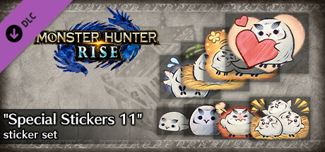 Monster Hunter Rise - "Special Stickers 11" sticker set cover art