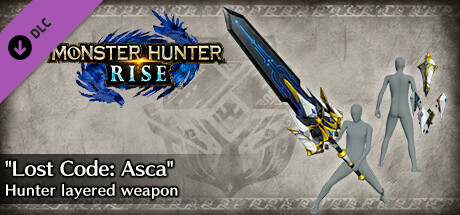 Monster Hunter Rise - "Lost Code: Asca" Hunter layered weapon (Great Sword) cover art