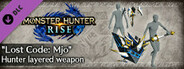 Monster Hunter Rise - "Lost Code: Mjo" Hunter layered weapon (Hammer)