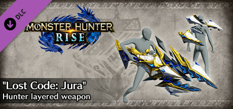 Monster Hunter Rise - "Lost Code: Jura" Hunter layered weapon (Heavy Bowgun) cover art