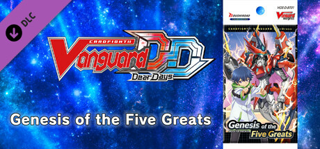 Cardfight!! Vanguard DD: Rare Card Set 01 [D-BT01]: Genesis of the Five Greats cover art