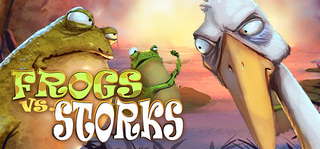 Frogs vs. Storks cover art