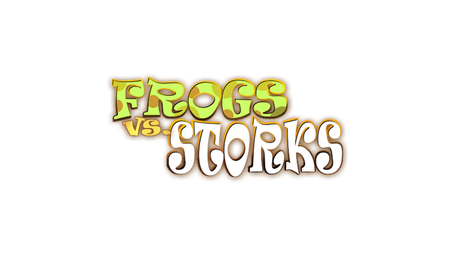 Frogs vs. Storks Logo