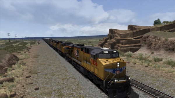 Скриншот из Train Simulator: Sherman Hill Route Add-On