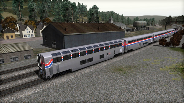 Скриншот из Train Simulator: Amtrak F40PH ‘California Zephyr’ Loco Add-On