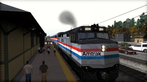 Скриншот из Train Simulator: Amtrak F40PH ‘California Zephyr’ Loco Add-On