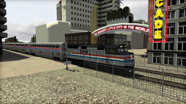 Скриншот из Train Simulator: Amtrak F40PH ‘California Zephyr’ Loco Add-On