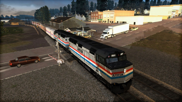 Скриншот из Train Simulator: Amtrak F40PH ‘California Zephyr’ Loco Add-On