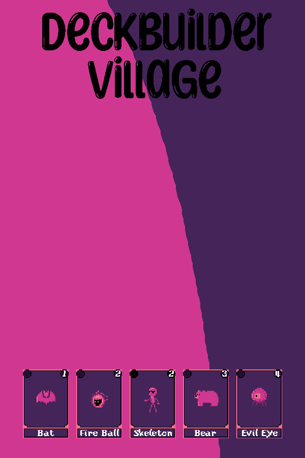 Steam portrait for DeckBuilder Village.