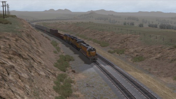 Скриншот из Train Simulator: Union Pacific SD45 Loco Add-On