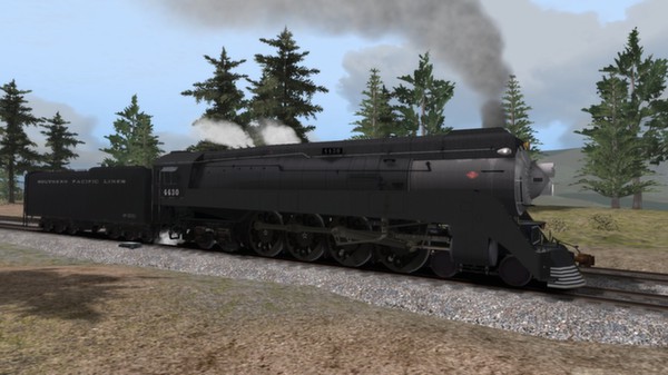 Скриншот из Train Simulator: Southern Pacific GS-4 Loco Add-On