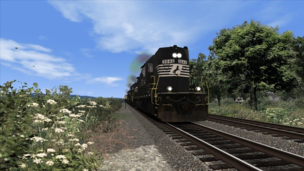 Скриншот из Train Simulator: Norfolk Southern SD40-2 High Nose Loco Add-On