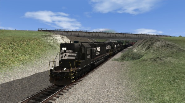 Скриншот из Train Simulator: Norfolk Southern SD40-2 High Nose Loco Add-On