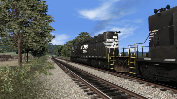 Скриншот из Train Simulator: Norfolk Southern SD40-2 High Nose Loco Add-On