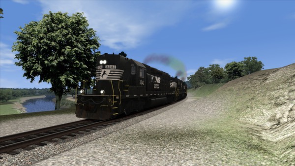 Скриншот из Train Simulator: Norfolk Southern SD40-2 High Nose Loco Add-On