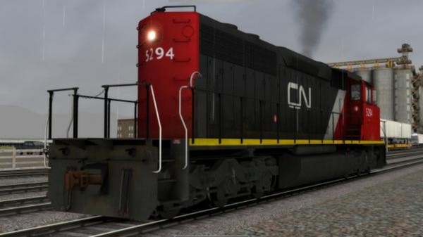 Скриншот из Train Simulator: CN SD40-2 Wide Nose Loco Add-On