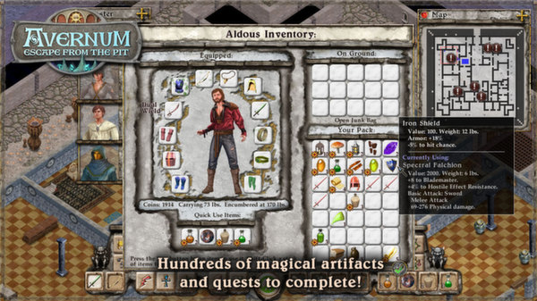 Avernum: Escape From the Pitfor windows and Linux 1