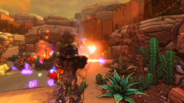 Скриншот из Dungeon Defenders - City in the Cliffs Mission Pack