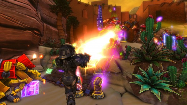Скриншот из Dungeon Defenders - City in the Cliffs Mission Pack