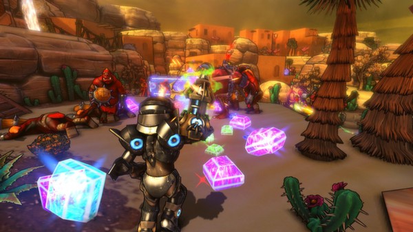 Скриншот из Dungeon Defenders - City in the Cliffs Mission Pack