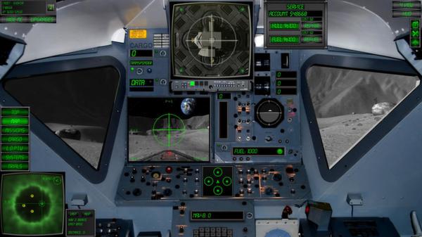 Lunar Flight game for Linux 1