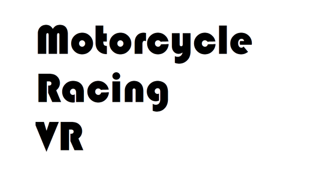 Motorcycle Racing VR Logo