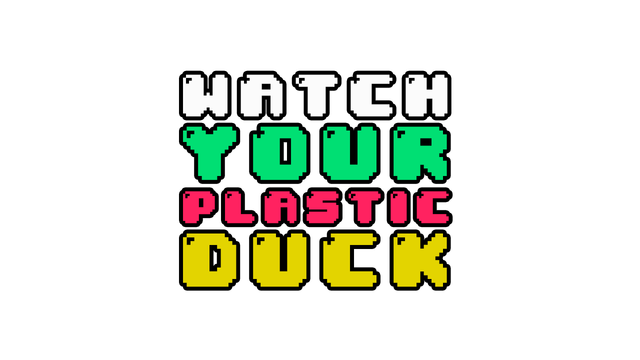 Watch Your Plastic Duck Logo