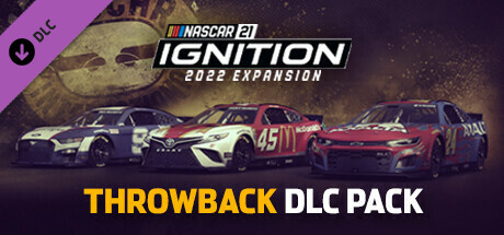NASCAR 21: Ignition - 2022 Throwback Pack cover art