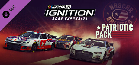 NASCAR 21: Ignition - 2022 Patriotic Pack cover art