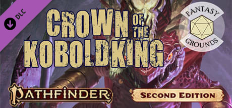 Fantasy Grounds - Pathfinder 2 RPG - Pathfinder Adventure: Crown of the Kobold King Anniversary Edition cover art