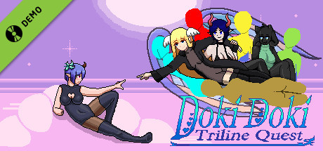 Doki Doki Tri-Line Quest Demo cover art