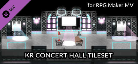 RPG Maker MV - KR Concert Hall Tileset cover art