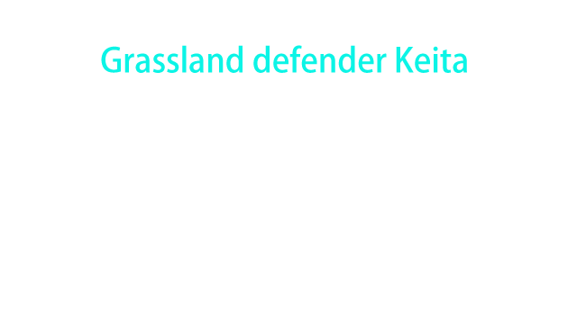Grassland defender Keita Logo