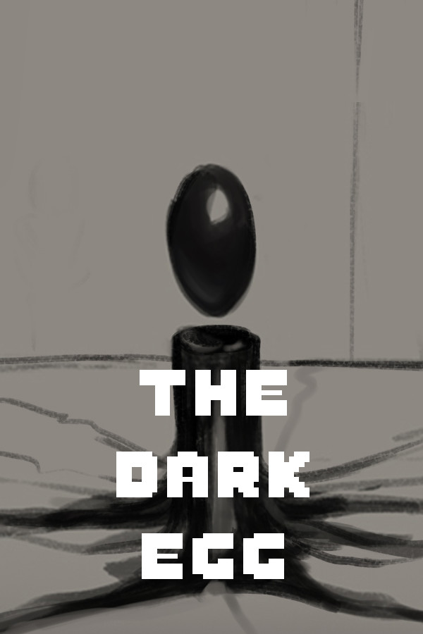 Steam portrait for The Dark Egg Demo.