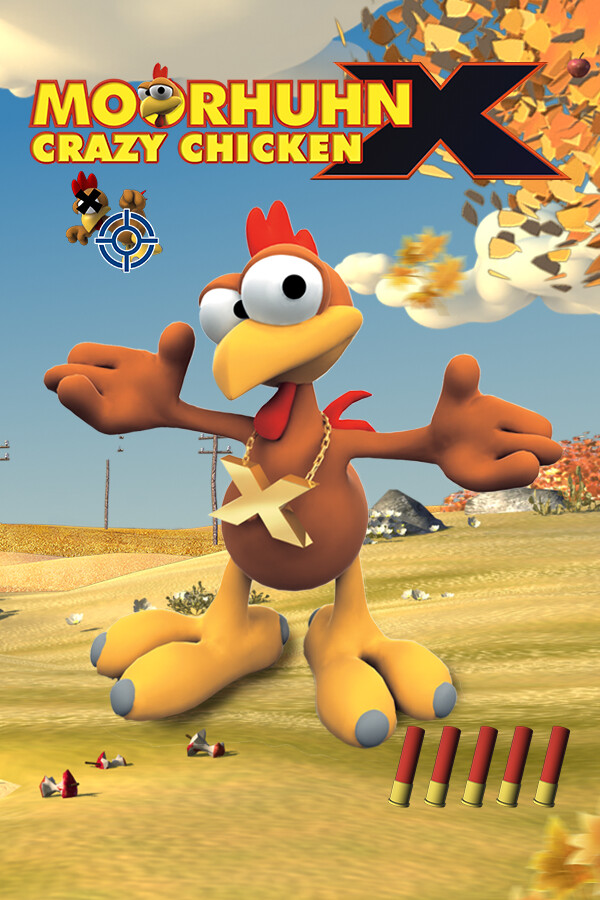 Steam portrait for Moorhuhn X - Crazy Chicken X.