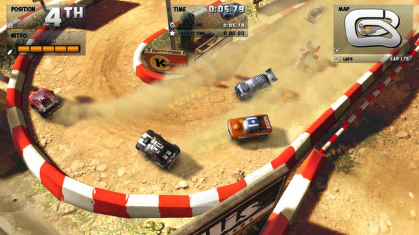 Скриншот из Mini Motor Racing EVO