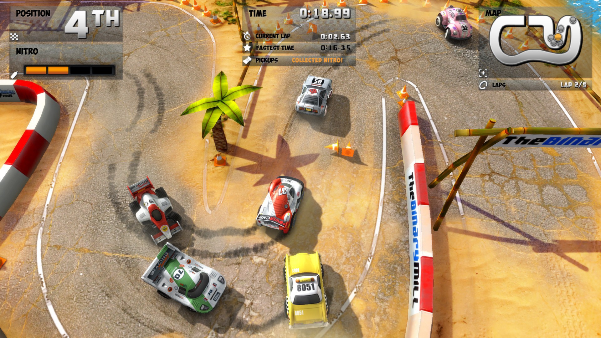 game mini motor racing