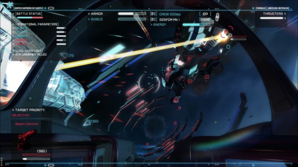 Скриншот из Strike Suit Zero Heroes of the Fleet DLC