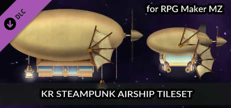 RPG Maker MZ - KR Steampunk Airship Tileset cover art