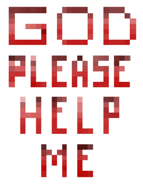 GOD PLEASE HELP ME Logo